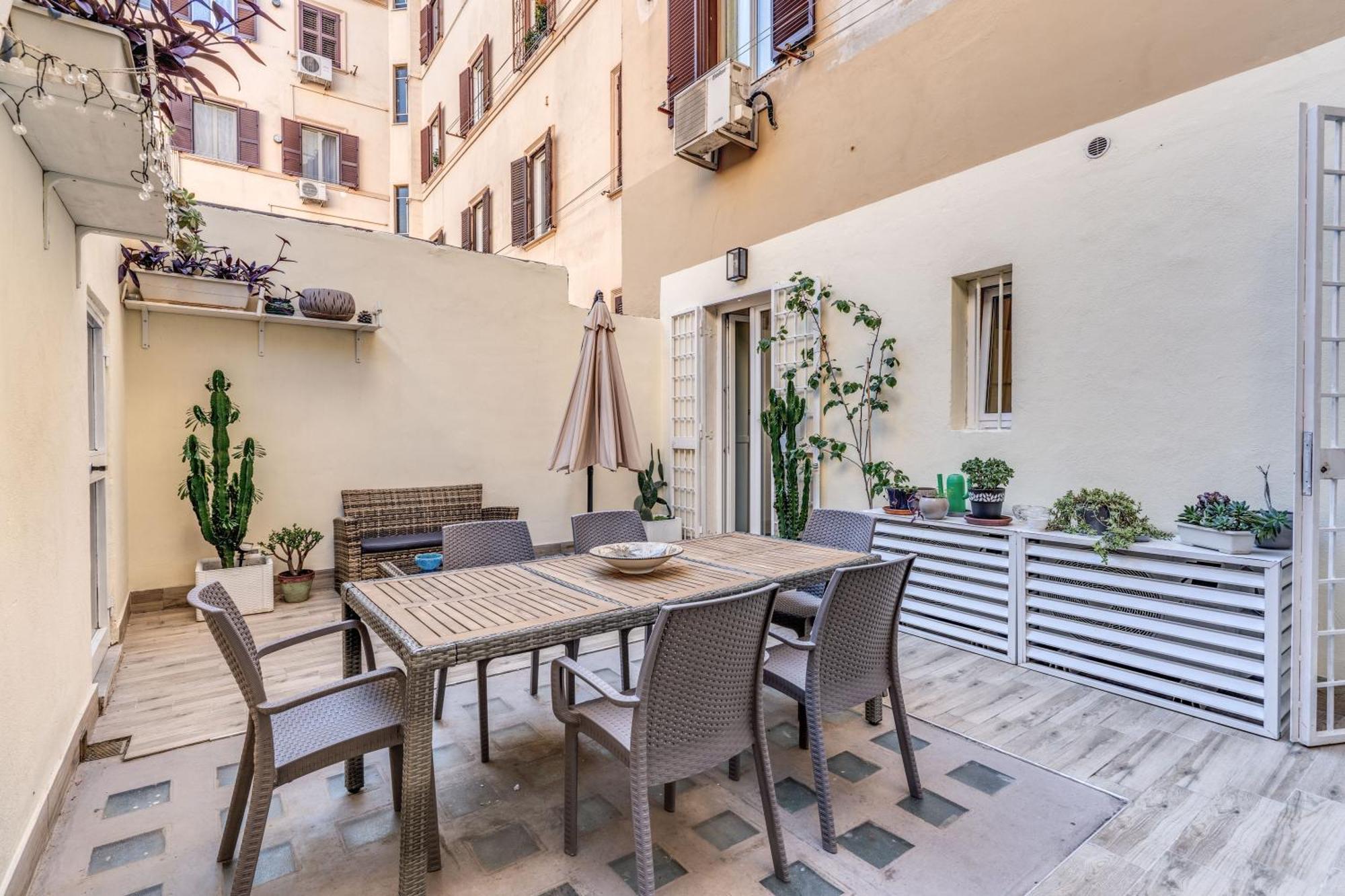 Nala Luxury Apartment With Terrace Róma Kültér fotó