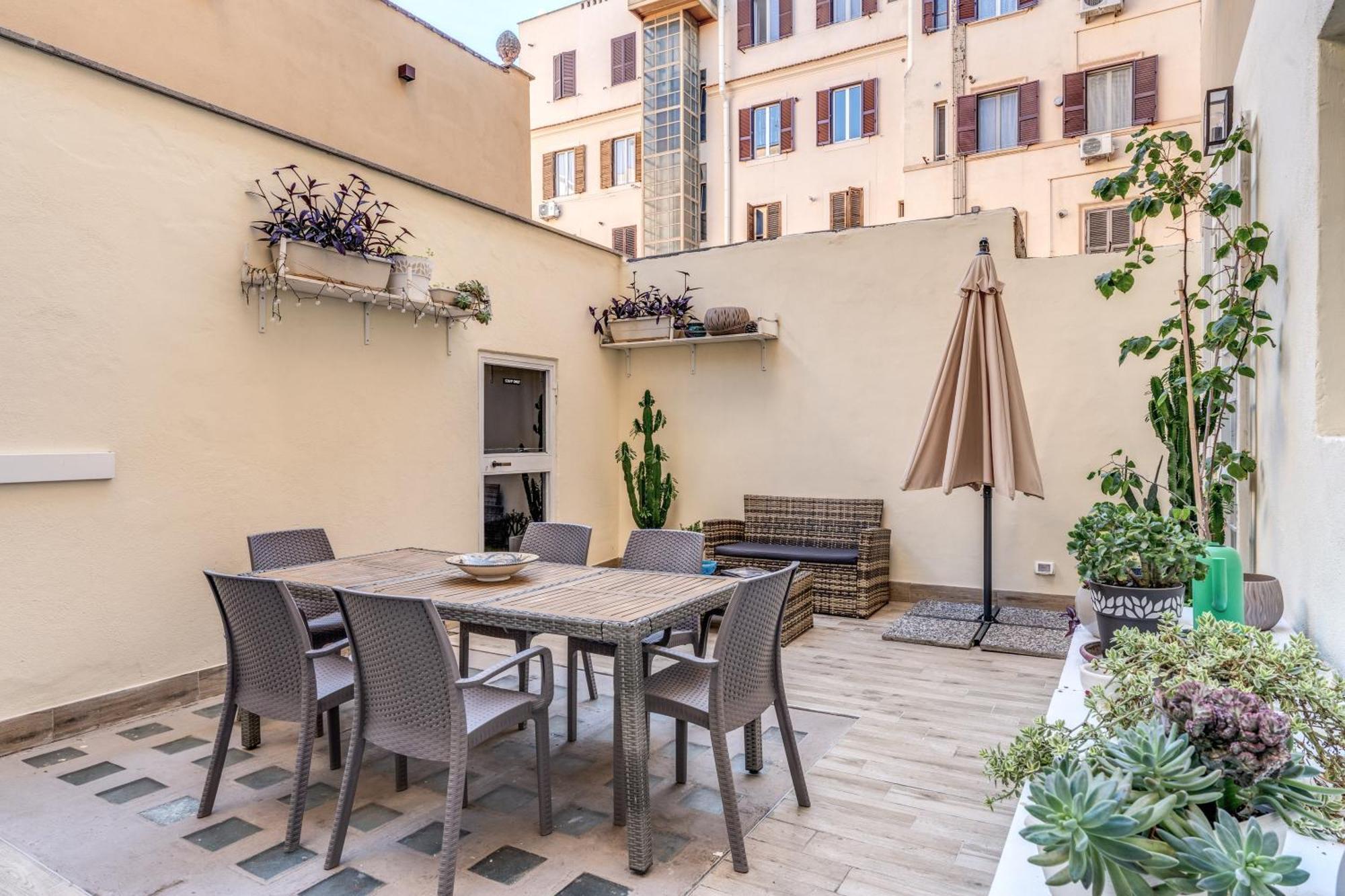 Nala Luxury Apartment With Terrace Róma Kültér fotó