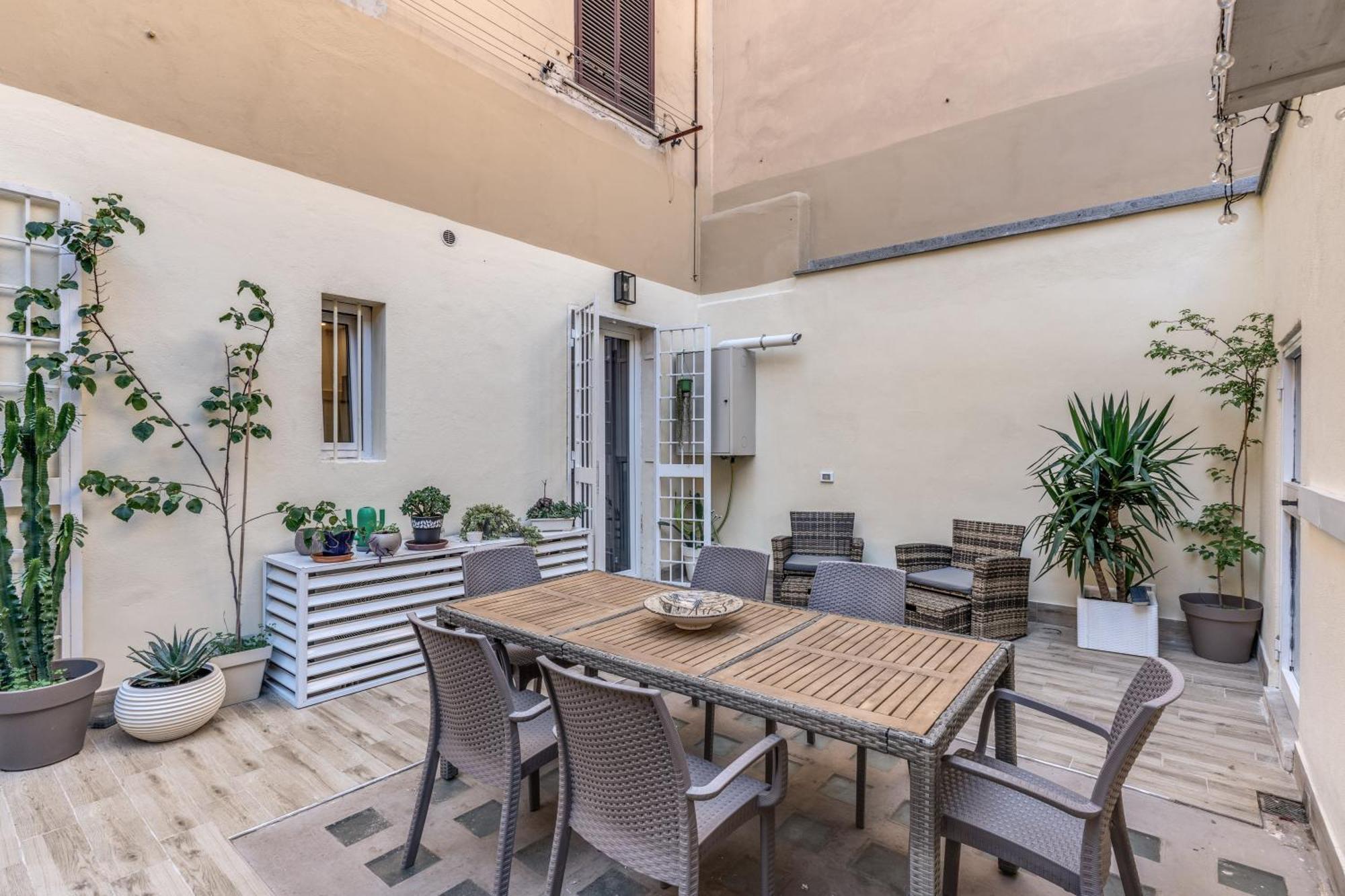 Nala Luxury Apartment With Terrace Róma Kültér fotó